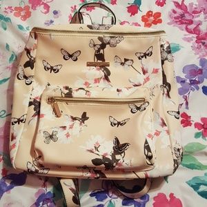 Leather Vyce butterfly backpack/bag